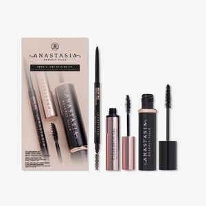 Anastasia Beverly Hills Brow and Lash Styling Kit- Ebony- New